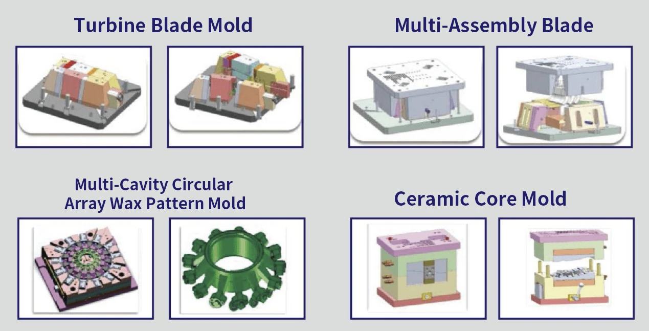 Precision casting tooling